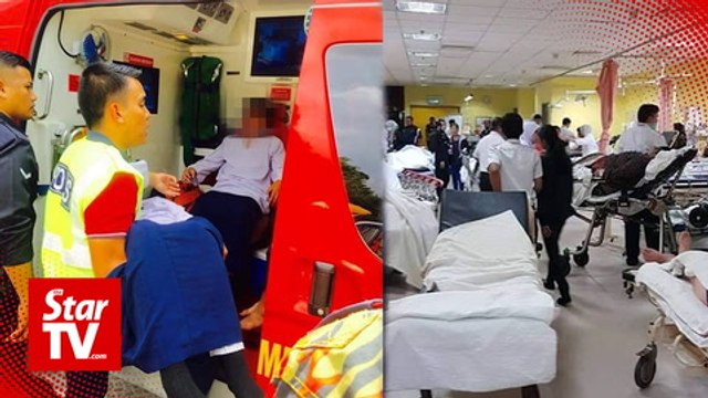 15 students in Pasir Gudang suffer breathing difficulties, five admitted to hospital