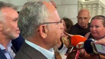 Declaraciones de Casimiro Curbelo tras el acuerdo