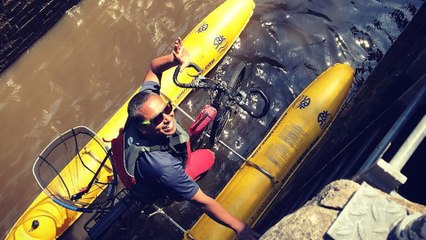 A Floating Bicycle Has An Important Message