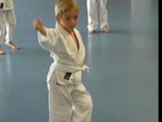 arthur entrainement karaté