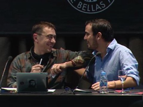 Monedero: Pareces de Podemos ; Garzón: Y tú de Izquierda Unida