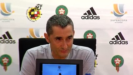 Valverde: "Que sea a partido único añade dificultad"