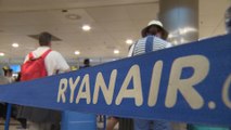 Normalidad en Madrid Barajas durante la huelga de pilotos de Ryanair