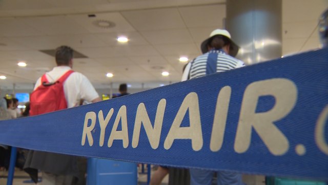 Normalidad en Madrid Barajas durante la huelga de pilotos de Ryanair