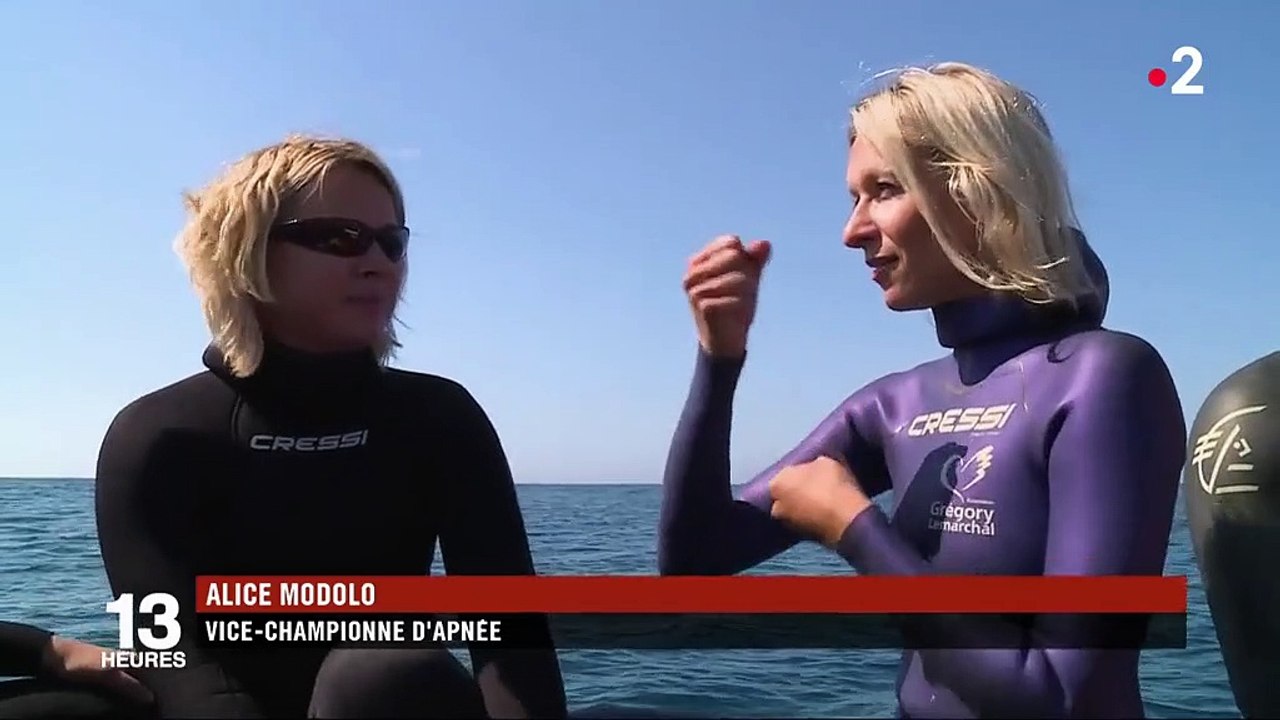 Plongée en apnée : l'exploit de deux femmes greffées