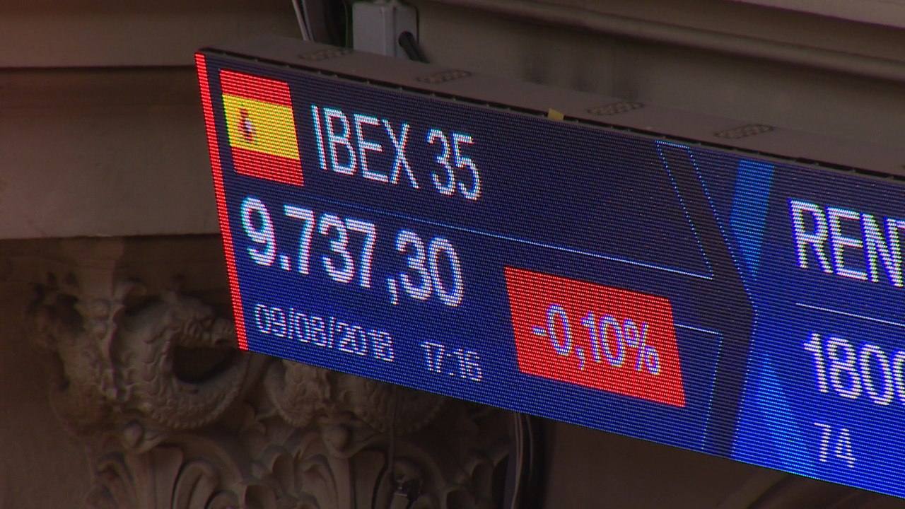 El Ibex 35 continúa sin ánimos y cierra plano