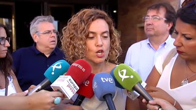 Meritxell Batet sobre el fichaje de la mujer de Sánchez por el Instituto de Empresa: No hay polémica alguna