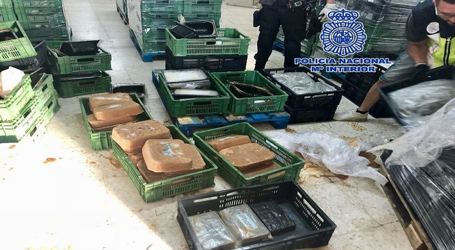 Desarticulada organización dedicada al tráfico de cocaína