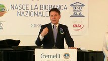 Roma - Conte allinaugurazione della Biobanca al Policlinico Gemelli (20.06.19)