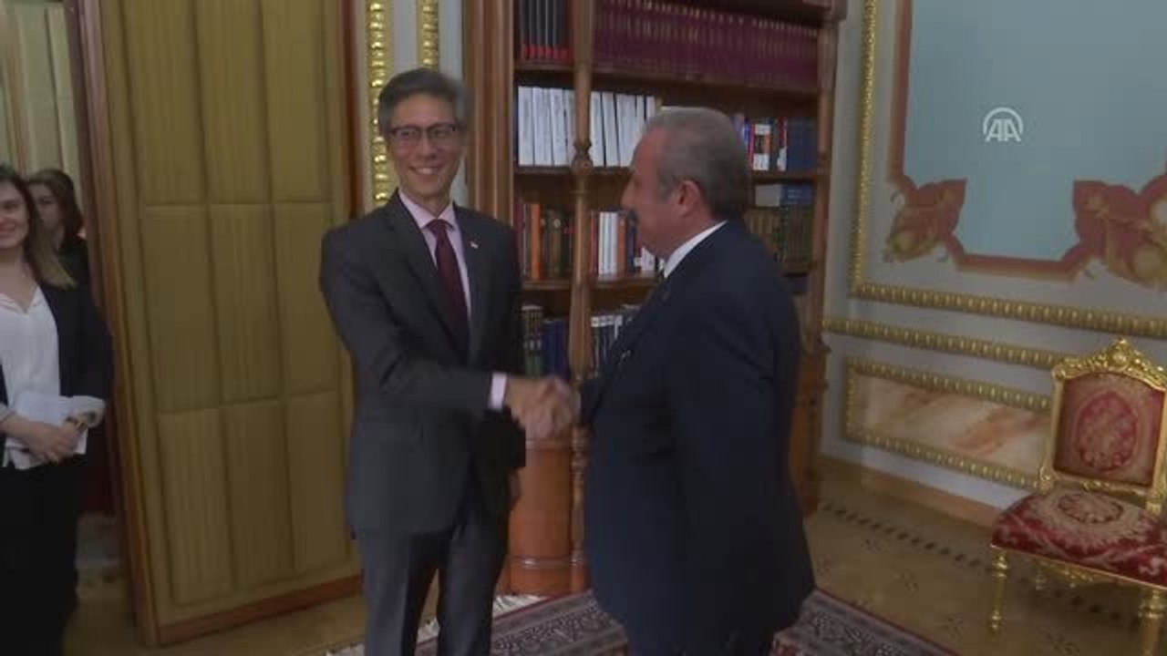 TBMM Başkanı Şentop'un kabulü