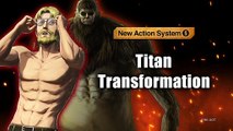 Attack on Titan 2: Final Battle - Transformación titán