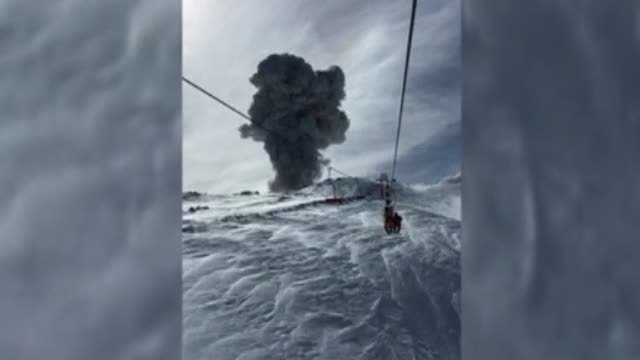 Explota en Chile el volcán Nevados de Chillán que se encontraba en alerta naranja