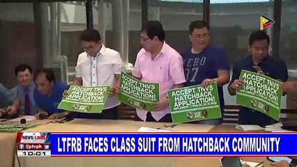 LTFRB faces class suit from hatchback community