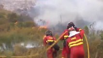El incendio de Llutxent afecta principalmente a Gandia con mil hectáreas quemadas