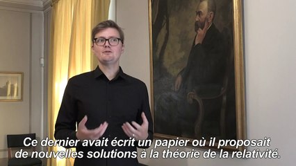 Un mécène offre au Musée Nobel le premier texte d'Einstein publié après son prix