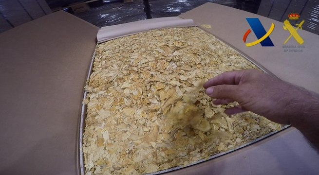 Incautadas 20 toneladas de tabaco y detenidas diez personas