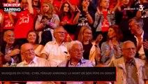 Musiques en fête : Cyril Féraud annonce en direct la mort de son père (Vidéo)
