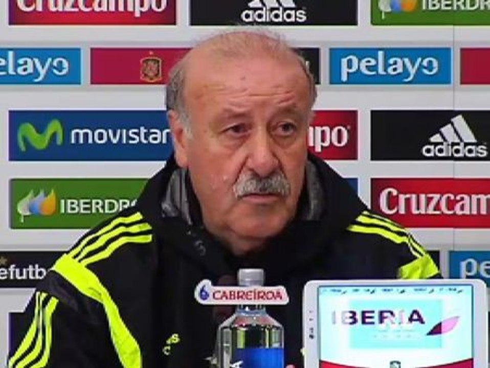 Vicente del Bosque: "Yo no me doy por aludido con las palabras de Sergio Ramos"