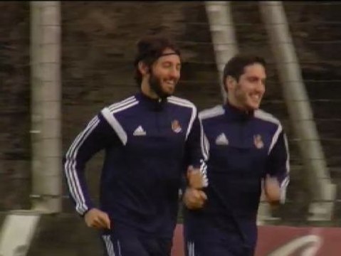 La Real Sociedad entrena pensando en Moyes