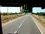 El autobús de Monterrubio superaba en 14 kilómetros la velocidad permitida