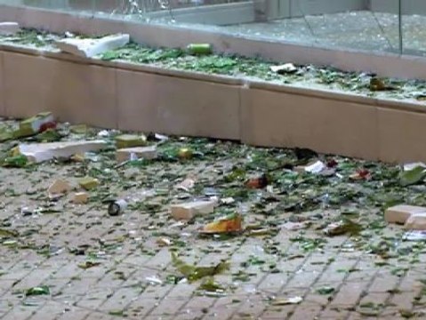 Noche de incidentes en Burgos