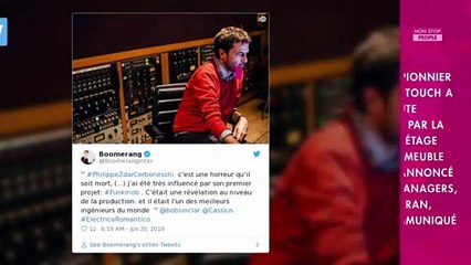 Philippe Zdar mort : Bob Sinclar partage son émotion