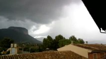 La sofocante ola de calor da paso a fuertes tormentas