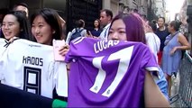 Los jugadores del Madrid, de turismo por Nueva York