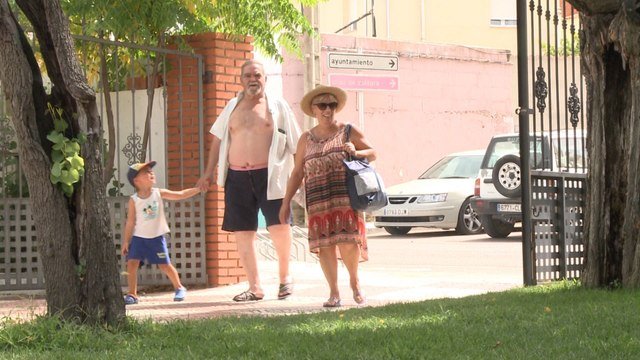 Zorita (Cáceres) sufre la ola de calor de agosto