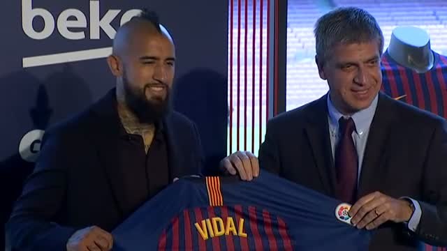 Arturo Vidal: Estoy muy feliz de estar en el mejor club del mundo