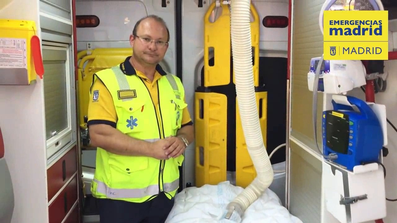 Samur utiliza una manta refrigerada para bajar los golpes de calor