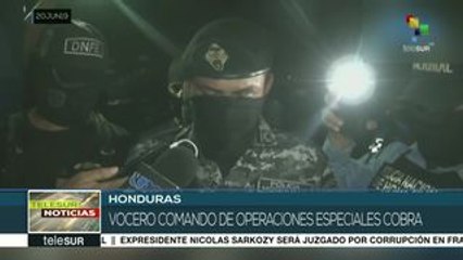 Comando Especial Cobra: No reprimiremos más al pueblo hondureño