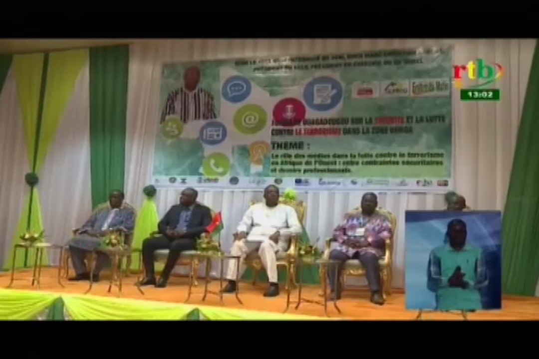 RTB/Ouverture du forum du Groupement des éditeurs de presse publiques de l’Afrique de l’Ouest avec pour thème - « Le rôle des médias dans la lutte contre le terrorisme dans la sous région «