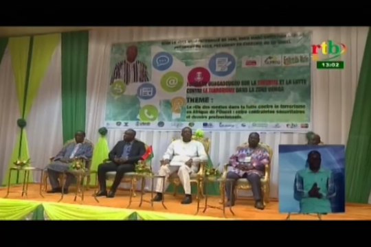 RTB/Ouverture du forum du Groupement des éditeurs de presse publiques de l’Afrique de l’Ouest avec pour thème - « Le rôle des médias dans la lutte contre le terrorisme dans la sous région «