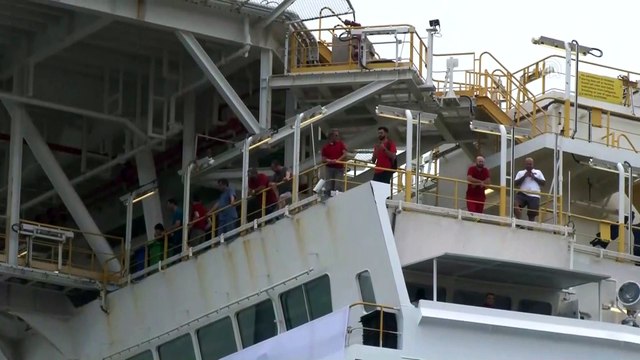 Sondaj gemisi Yavuz, Akdeniz'e uğurlandı - KOCAELİ