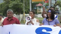Los periodistas toman las calles en Nicaragua para defender la libertad de prensa