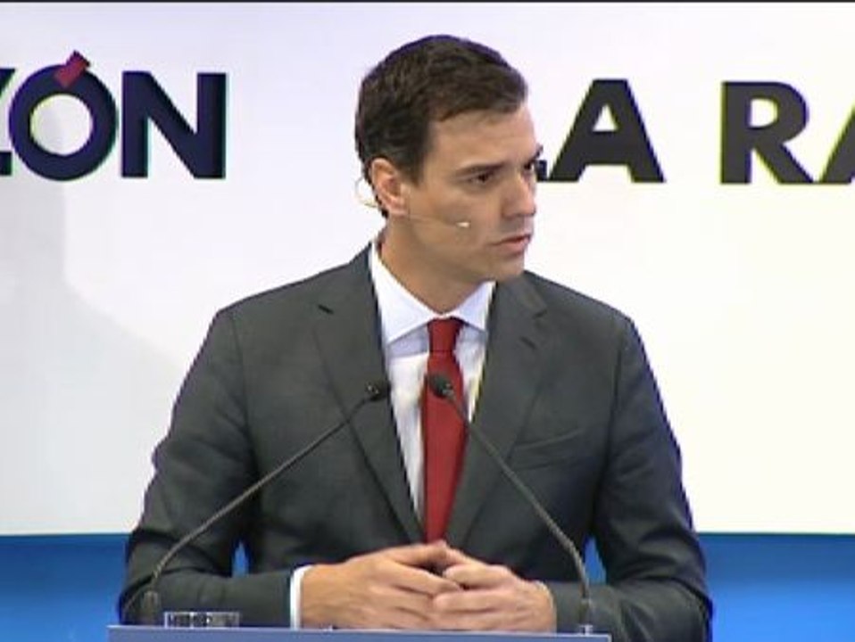 Pedro Sánchez dice que "el cambio seguro solo lo puede ofrecer" el PSOE