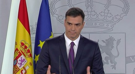 Sánchez asegura que el Ejecutivo va a "jugar el partido"