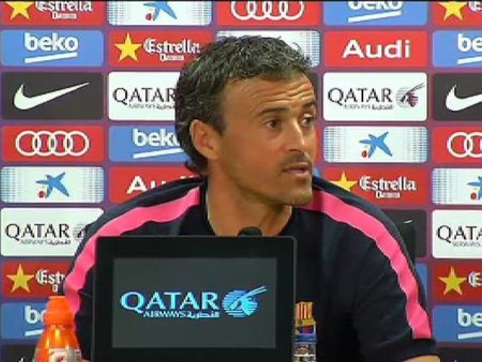 Luis Enrique: "No tengo nada que decir. No tengo discrepancias con nadie"