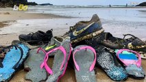 Hundreds of Nike Shoes Wash Ashore Across the World: Is Cargo Ship Spill to Blame?