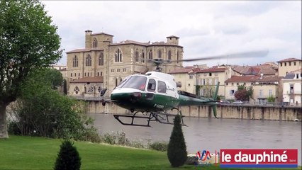 ROMANS : un hélicoptère pour sauver la collégiale