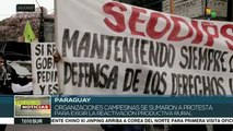 Sindicatos de Paraguay rechazan políticas laborales del gobierno