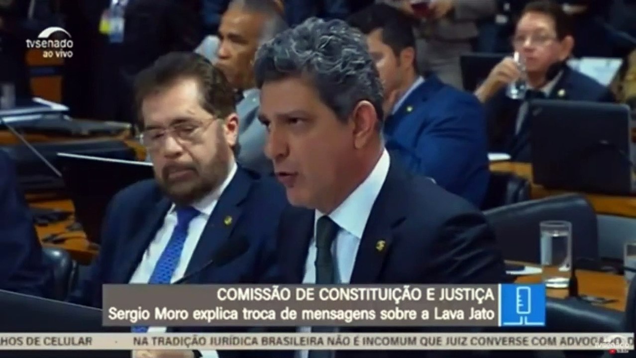 Moro destrói mentira de senador Petista: "Não preciso fazer treinamento para vir aqui e falar a verdade"