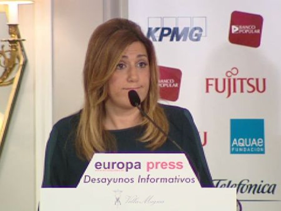 Susana Díaz: "Ya no basta con pedir perdón"