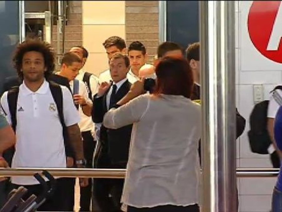 El Real Madrid ya está en Barcelona