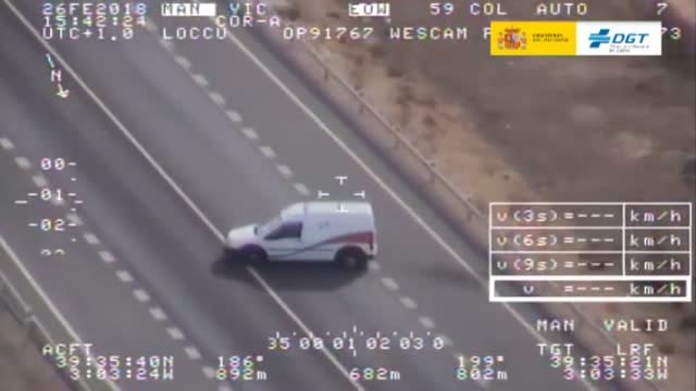 Un total 3.000 conductores de furgoneta, denunciados en menos de una semana por cometer algún tipo de infracción