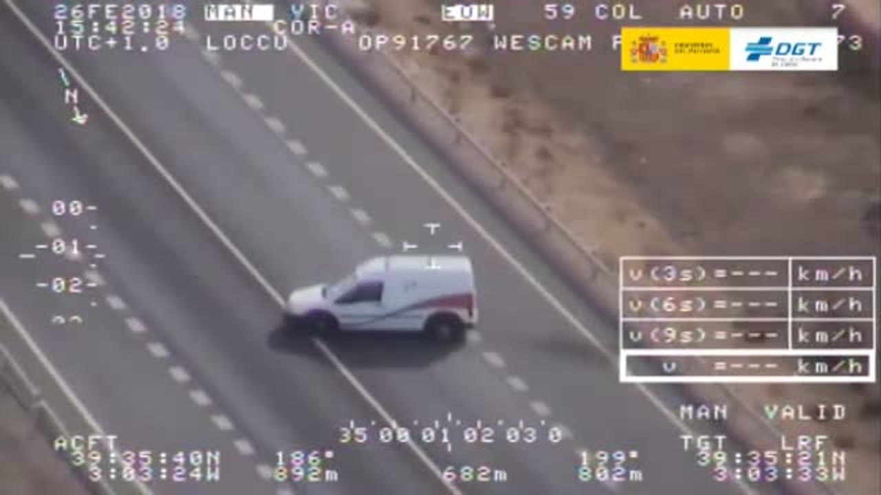 Un total 3.000 conductores de furgoneta, denunciados en menos de una semana por cometer algún tipo de infracción