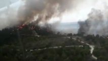 60 personas fueron desalojadas ayer en Moguer(Huelva) en un incendio que ya ha sido controlado