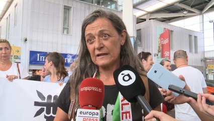 Emilia Nacher, deportada por Israel, asegura tener "más fuerza" que antes