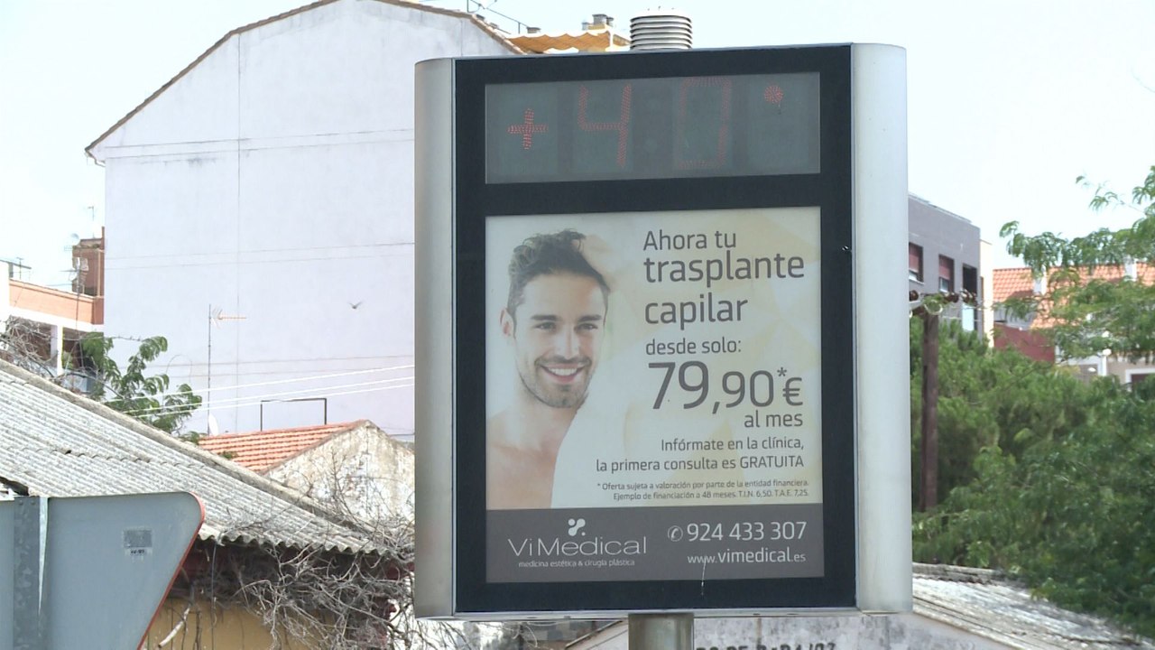 Diversas zonas de Extremadura en alerta roja por calor